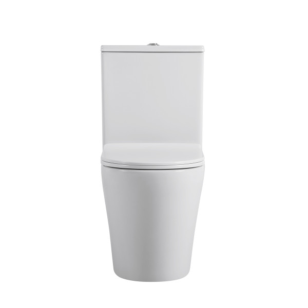 Унитаз напольный Sapbox Velron 60,5x37x80 Rimless белый (SB7057A1-W)