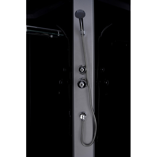 Душевая кабина Loranto 80x100x215 стекло матовое, профиль сатин (CS-5180-13L G)