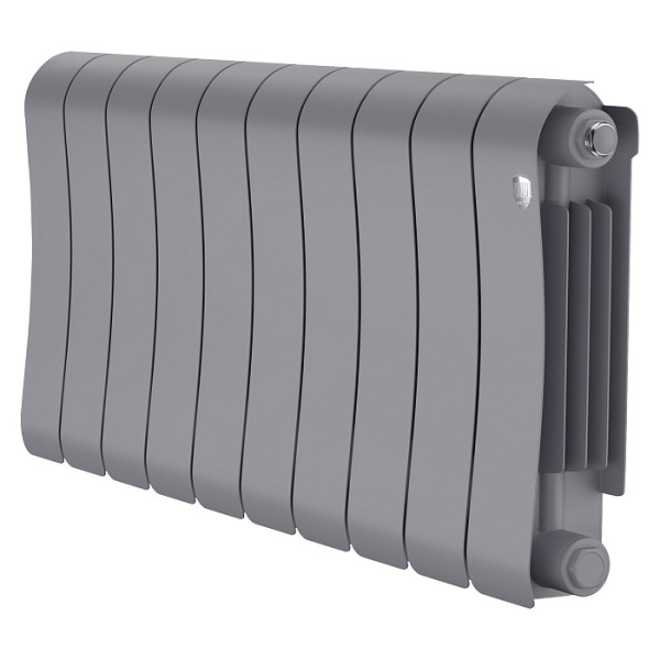 Радиатор биметаллический Royal Thermo Infinity 300 Silver Satin (10 секций) Серебристый (RTISS30010) Радиатор биметаллический Royal Thermo Infinity 300 Silver Satin (10 секций) Серебристый (RTISS30010)