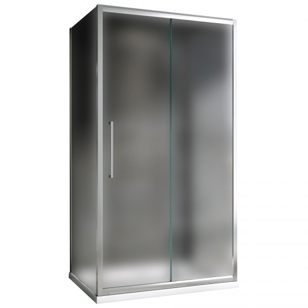 Душевой уголок Abber Schwarzer Diamant 50x50x195 стекло матовое, профиль хром (AG30130MH-S50M-S50M) Душевой уголок Abber Schwarzer Diamant 50x50x195 стекло матовое, профиль хром (AG30130MH-S50M-S50M)