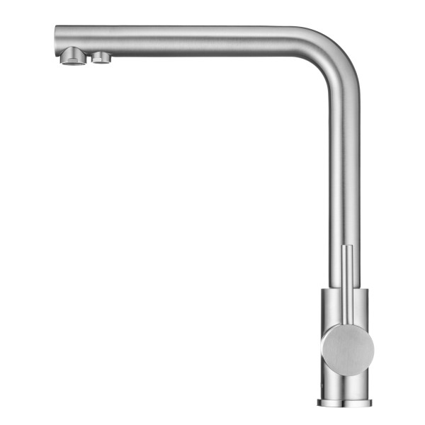 Смеситель для кухни Tece Selene Plus с каналом для фильтрованной воды нержавеющая сталь (8151)