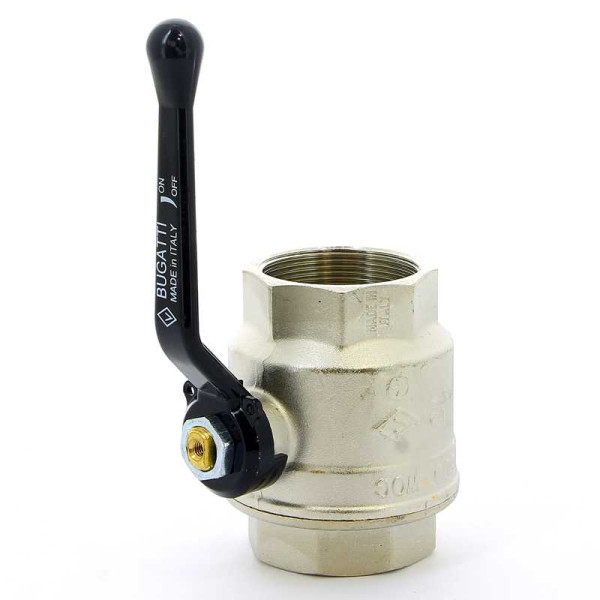 Кран Bugatti 2" ВВ шаровый Oregon 300 (черная ручка) (03000193) Кран Bugatti 2" ВВ шаровый Oregon 300 (черная ручка) (03000193)