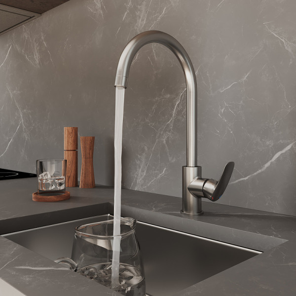 Смеситель для кухни Milardo Rora с каналом для фильтрованной воды хром (RORBNFJM05) Смеситель для кухни Milardo Rora с каналом для фильтрованной воды хром (RORBNFJM05)