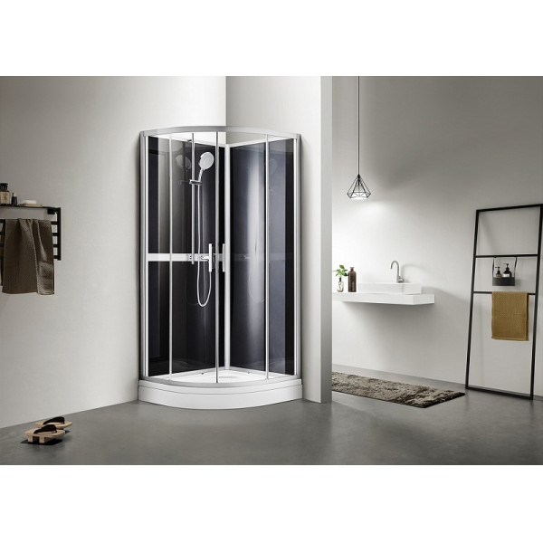 Душевая кабина Azario Richmond 90x90x200 стекло прозрачное, профиль хром (AZ-N10812 90)