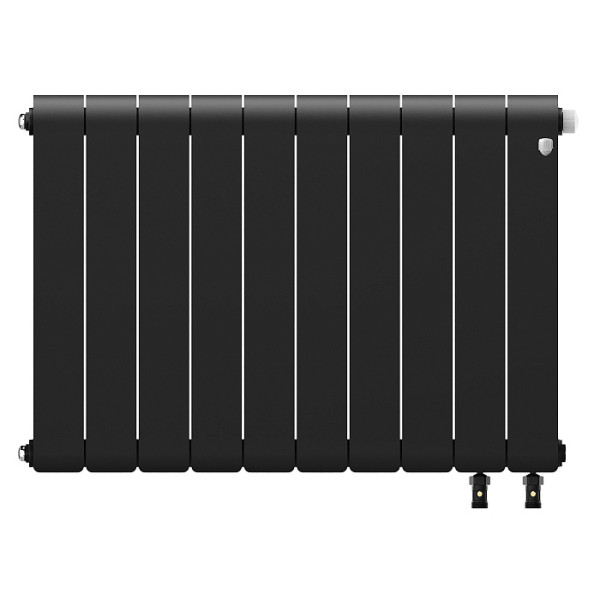 Радиатор биметаллический Royal Thermo Infinity 500 Noir Sable VR80 (10 секций) Чёрный (RTINNSVR8050010) Радиатор биметаллический Royal Thermo Infinity 500 Noir Sable VR80 (10 секций) Чёрный (RTINNSVR8050010)