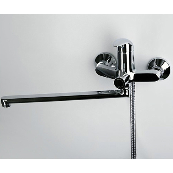 Смеситель для ванны и душа WasserKRAFT Isen с длинным изливом (2602L)