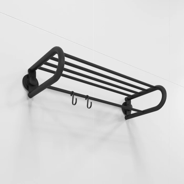 Полотенцесушитель Milardo Easy 64,8x26,4x12,3 черный матовый (EASBWS2M49)