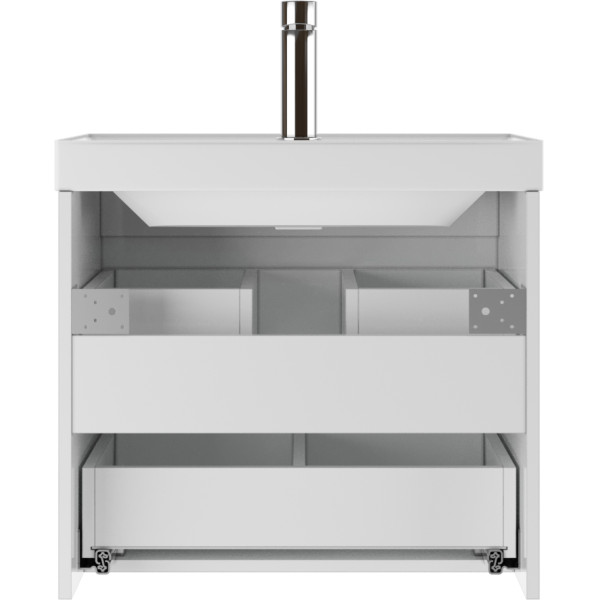 Тумба подвесная под умывальник Classica 60 Graffo белый глянец В2 Домино (DGr2114T) Тумба подвесная под умывальник Classica 60 Graffo белый глянец В2 Домино (DGr2114T)