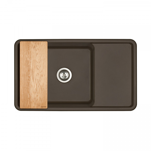 Мойка для кухни врезная Aquaton Беллис 510x870x250 кофе (1.A724.8.32B.S28.0) Мойка для кухни врезная Aquaton Беллис 510x870x250 кофе (1.A724.8.32B.S28.0)