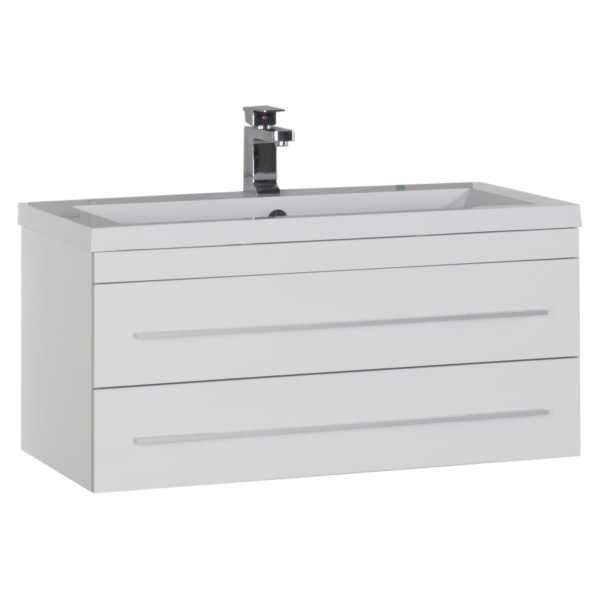Тумба под раковину Aquanet Верона 90 480х902х440 2 ящика, белая (172335) Тумба под раковину Aquanet Верона 90 480х902х440 2 ящика, белая (172335)