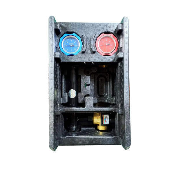 Насосная группа смесительная с термостатическим клапаном 35-60°С DN 25 Vieir (без насоса) (VR218)