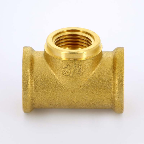 Тройник переходной 3/4"х1/2"х3/4" Uni-Fitt (латунь) 615G3230