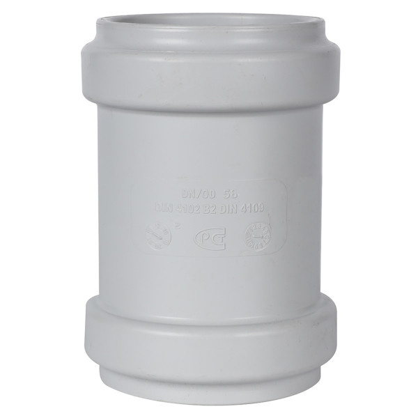 Муфта 58 Stout (PP, серый) (SKB-0006-000058)