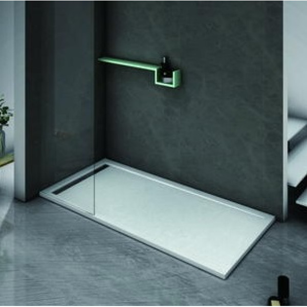 Душевой поддон из искусственного мрамора Cezares 160x90x3 белый (TRAY-AS-AH-160/90-3-W)