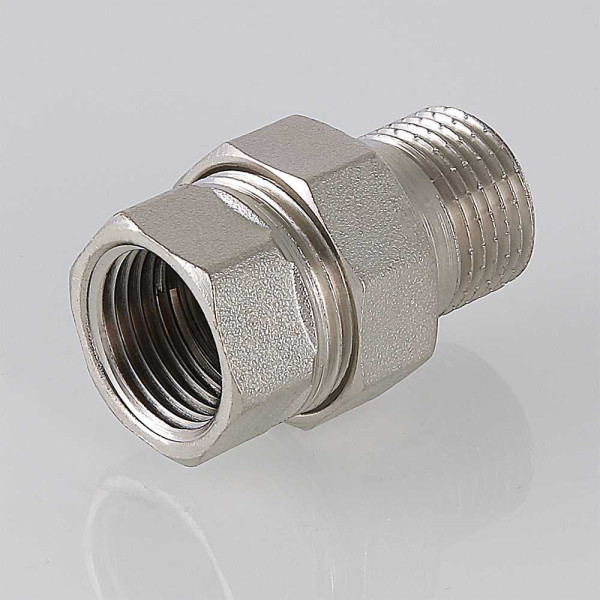 Сгон прямой 3/4" ВН Valtec (никель) (VTr.341.N.0005) Сгон прямой 3/4" ВН Valtec (никель) (VTr.341.N.0005)