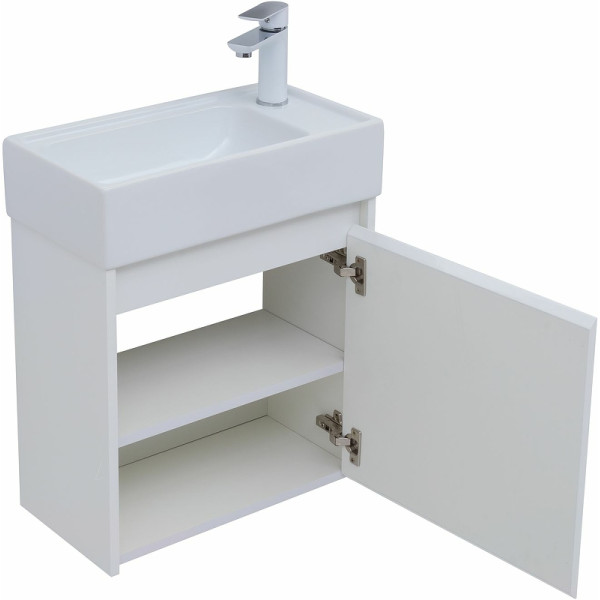 Тумба подвесная Aquanet Nova Lite 50 белый глянец (1 дверца) (00298853) Тумба подвесная Aquanet Nova Lite 50 белый глянец (1 дверца) (00298853)