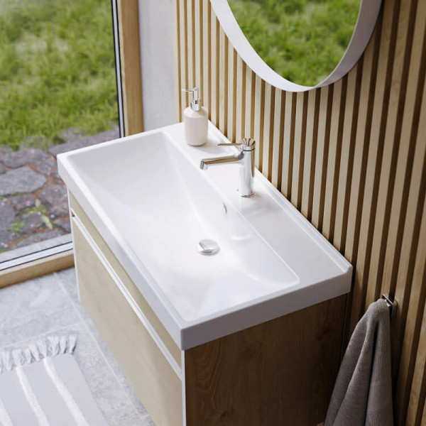 Тумба подвесная Aqwella Urban 1015x465x510 дуб давос натуральный (URB0110DD)