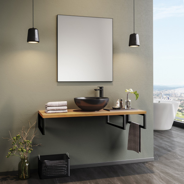 Консоль под раковину Orka Kestel 1200x500x210 дуб (3001043)