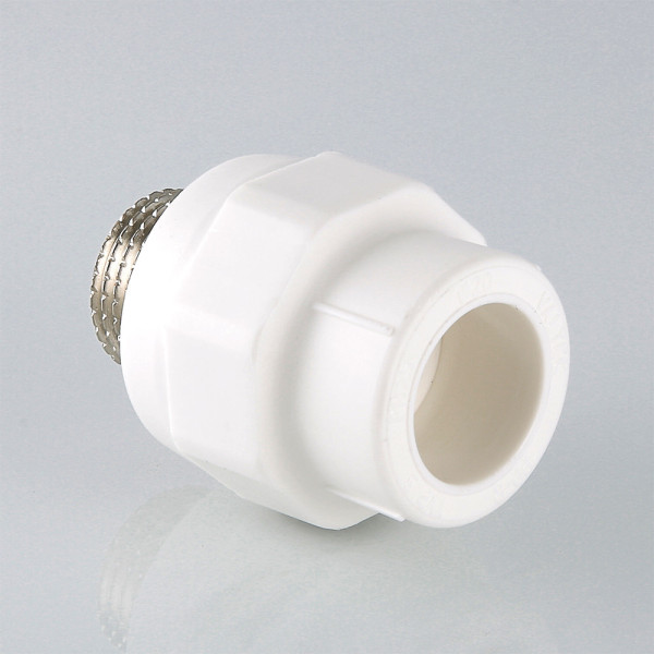 Переход PP-R 25*1/2"Н VALTEC (латунь, белый) VTp.701.0.02504 Переход PP-R 25*1/2"Н VALTEC (латунь, белый) VTp.701.0.02504