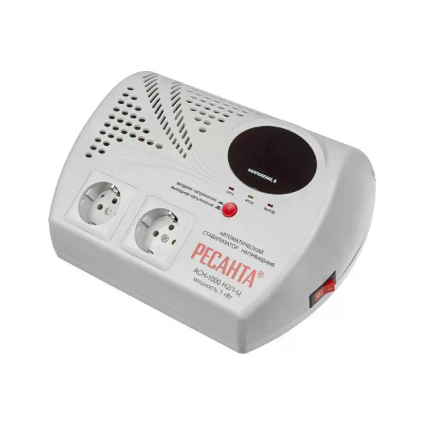 Стабилизатор напряжения Ресанта АСН-1000Н2/1-Ц (63/6/13)