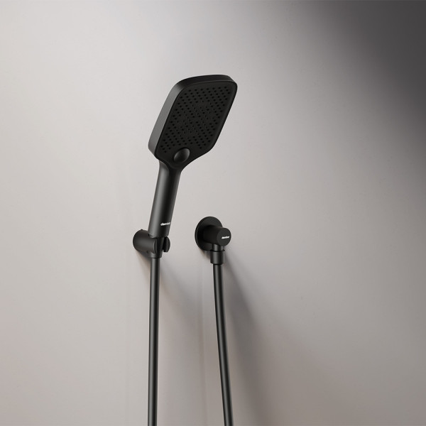 Душевая система Damixa Gala с душевым набором чёрный (953510300)