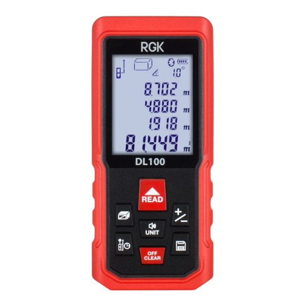 Дальномер лазерный RGK DL100 (4610011875076) Дальномер лазерный RGK DL100 (4610011875076)