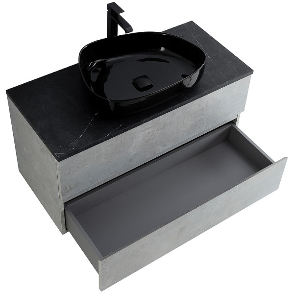 Тумба подвесная Cezares Molveno 46 80x50 Beton (MOLVENO 46-80-2C-SO-BET)