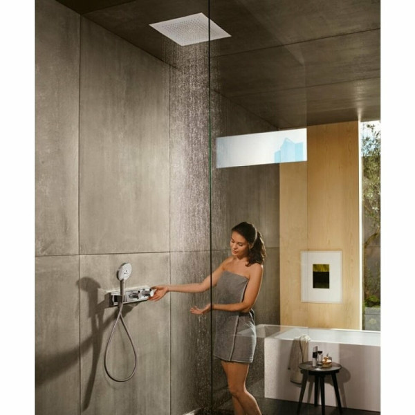 Смеситель для душа Hansgrohe RainSelect с термостатом хром (15355000)