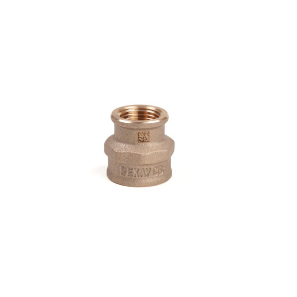 Муфта переходная 1/2"х3/4" Rehau Aurline RX+ (бронза) 18722541001