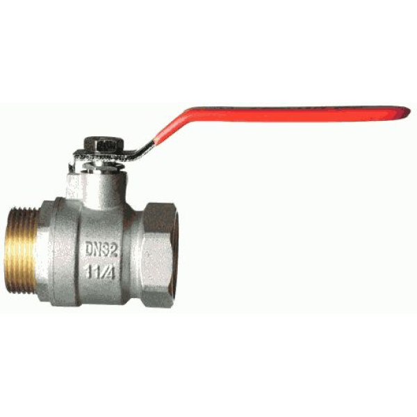 Кран 1 1/4" ВН шаровый TeRma RED (красная ручка) (31037) Кран 1 1/4" ВН шаровый TeRma RED (красная ручка) (31037)