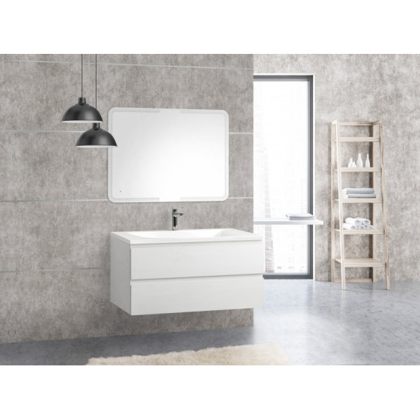 Тумба подвесна Cezaresя Molveno 90x50x50 Bianco Ghiaccio (MOLVENO-90-2C-SO-BG)