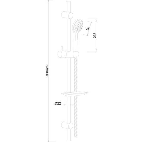 Душевой гарнитур Luxe Melodia хром, держатель, ручной душ 5ф, шланг, мыльница (MSC00102C) Душевой гарнитур Luxe Melodia хром, держатель, ручной душ 5ф, шланг, мыльница (MSC00102C)