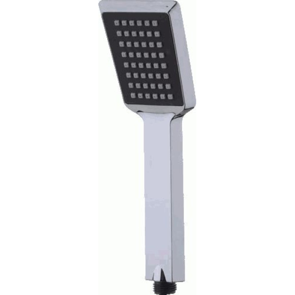 Душевая лейка Melodia 1 функция 80х60 L240 хром/черный/серый (MKP20593)