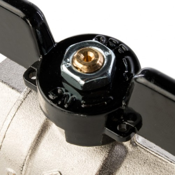 Кран 1" ВВ шаровый Stout (черная бабочка, полнопроходной) SVB-0002-000025