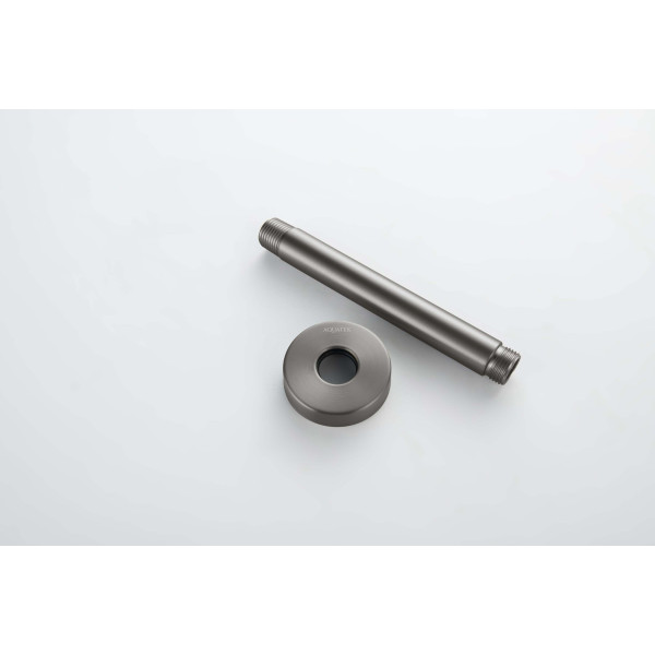 Держатель верхнего душа Aquatek потолочный 150 мм шлифованный черный хром (AQ2171BGM) Держатель верхнего душа Aquatek потолочный 150 мм шлифованный черный хром (AQ2171BGM)