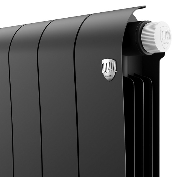 Радиатор биметаллический Royal Thermo Infinity 300 Noir Sable VR80 (12 секций) Чёрный (RTINSVR8030012) Радиатор биметаллический Royal Thermo Infinity 300 Noir Sable VR80 (12 секций) Чёрный (RTINSVR8030012)