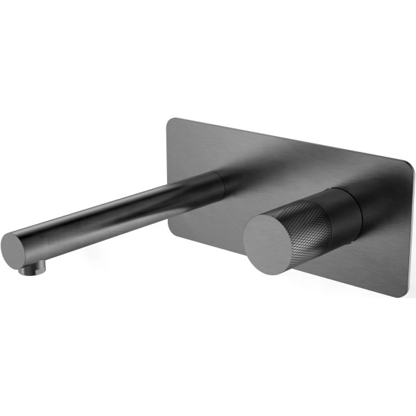 Смеситель для раковины Boheme Stick GM (графит) (125-GM.2) Смеситель для раковины Boheme Stick GM (графит) (125-GM.2)