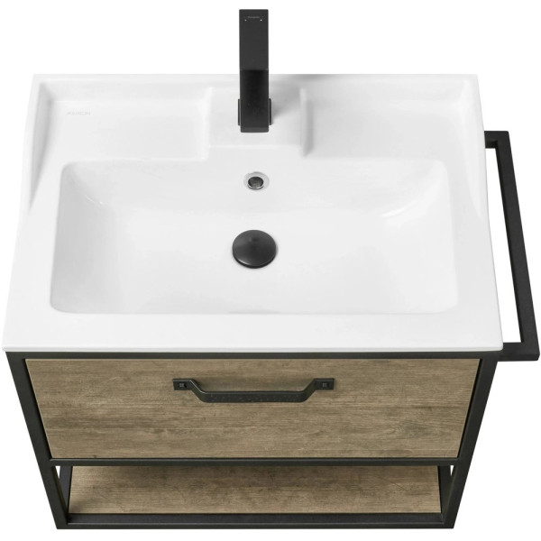 Тумба Aquaton Лофт Фабрик 65 Дуб Кантри/1A708731FB010 Раковина Фабиа 65 (1A2423K0LTDY0)