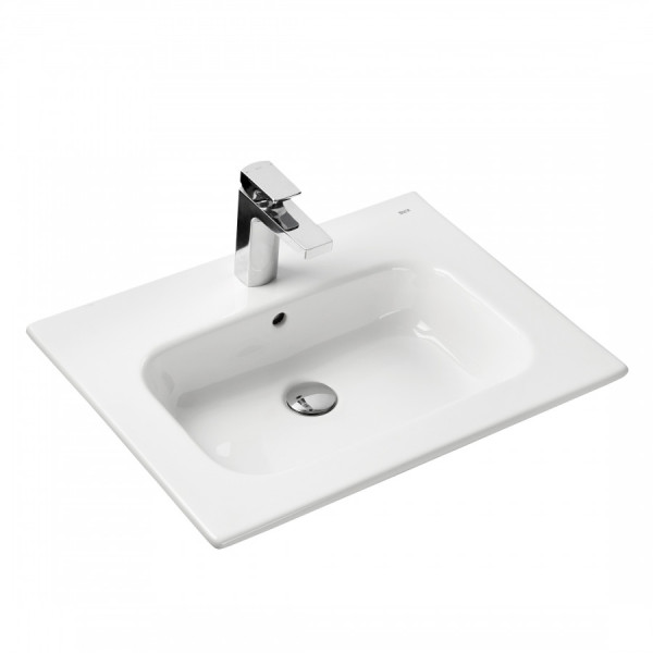 Раковина встраиваемая Roca Victoria-N 60,5x46x16 белая (7.3279.9.E00.0)