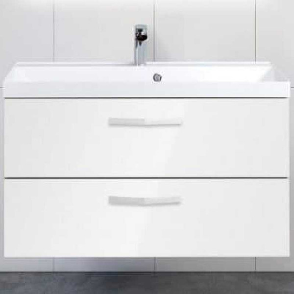 Тумба подвесная BelBagno Aurora 90 см Bianco Lucido (Aurora-900-2C-SO-BL)