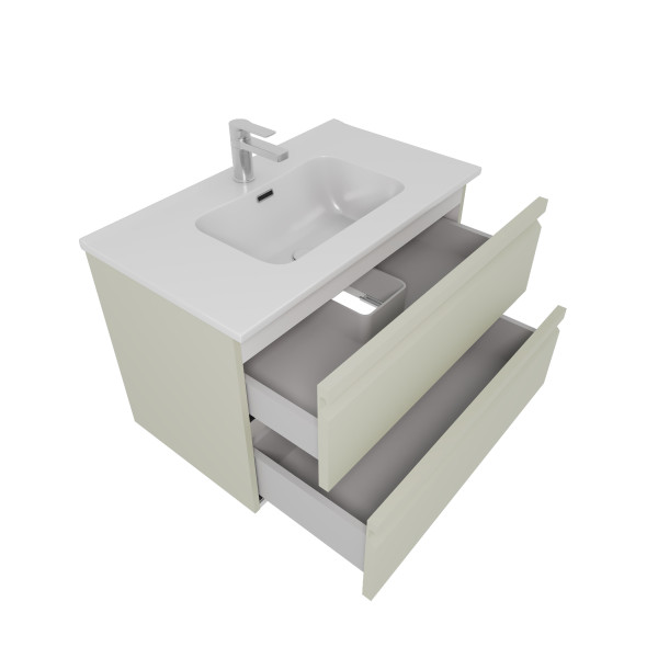 Тумба подвесная Aquatek 815x460x545 шалфей зеленый (AQ77080-GS)