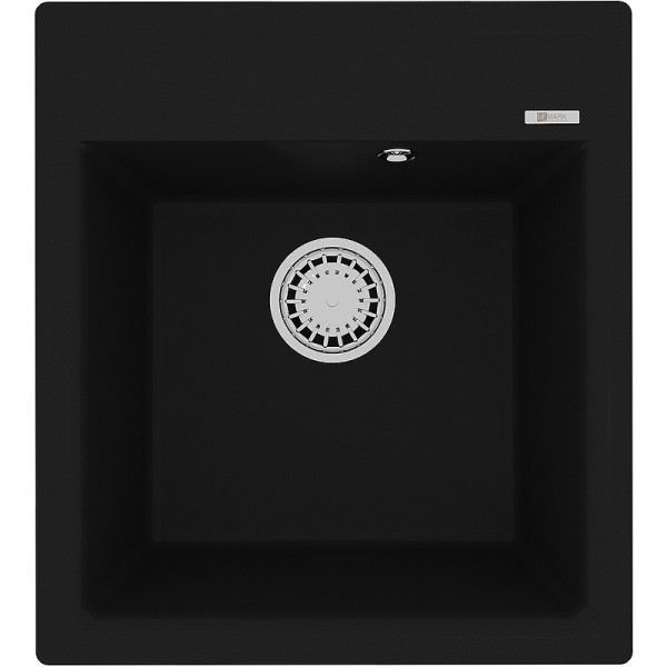 Мойка для кухни врезная Lemark Hanka 450 450x500 антрацит (9910007) Мойка для кухни врезная Lemark Hanka 450 450x500 антрацит (9910007)