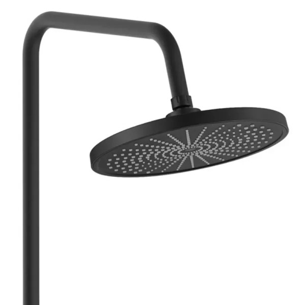 Душевая система с изливом Rea Marco Black mat (REA-P8545)