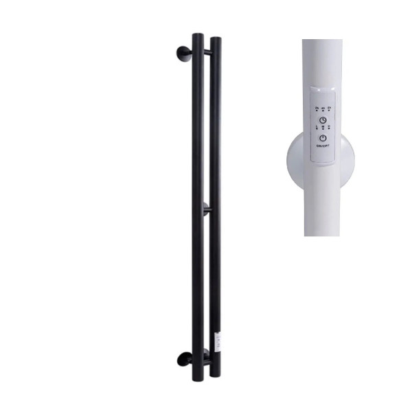 Полотенцесушитель электрический Velar Стайл Iron R 1800x152 3 сек, RAL9016 сухой тэн, скр монтаж, 3 крючка круглый профиль белый Полотенцесушитель электрический Velar Стайл Iron R 1800x152 3 сек, RAL9016 сухой тэн, скр монтаж, 3 крючка круглый профиль белый