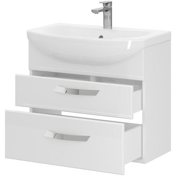 Тумба подвесная Volna Onda 660x564 белая (tpONDA70.2Y-01) Тумба подвесная Volna Onda 660x564 белая (tpONDA70.2Y-01)