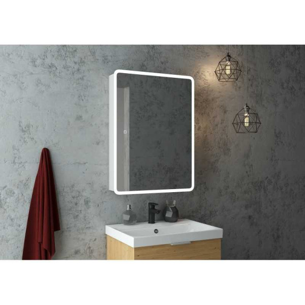 Шкаф зеркальный Континент Emotion LED 600х800 (МВК128) Шкаф зеркальный Континент Emotion LED 600х800 (МВК128)
