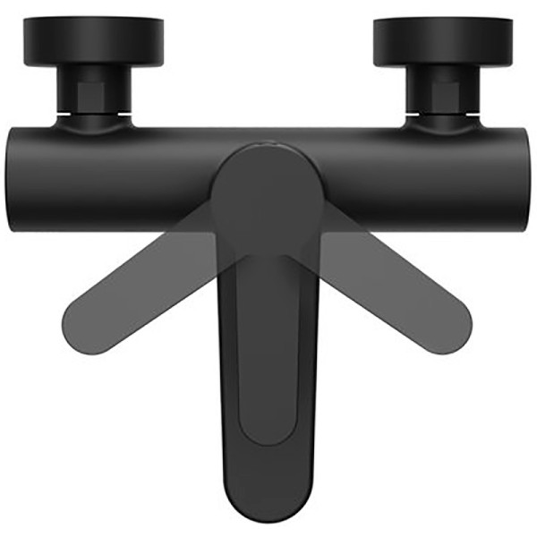 Смеситель для ванны и душа Ravak PU 022.20/150 черный (X070185)