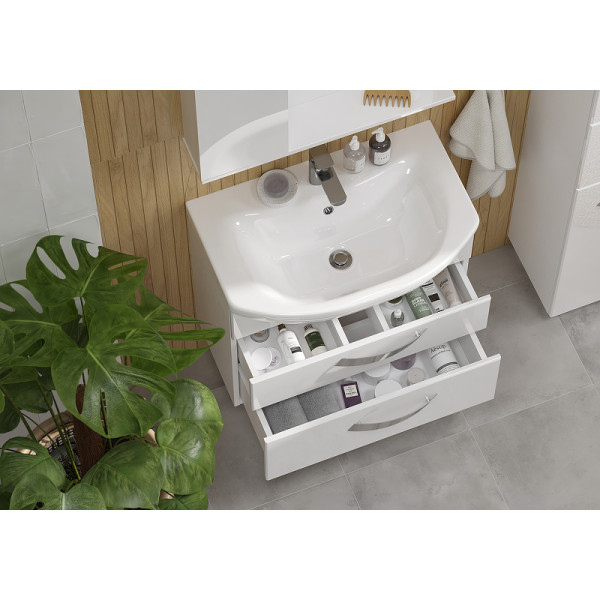 Тумба подвесная Volna Onda 660x564 белая (tpONDA70.2Y-01) Тумба подвесная Volna Onda 660x564 белая (tpONDA70.2Y-01)