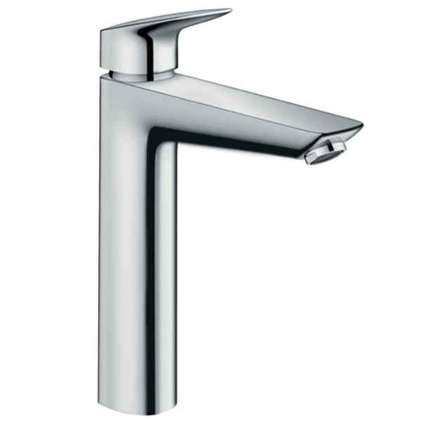 Смеситель для раковины Hansgrohe Logis хром, с донным клапаном (71090000) Смеситель для раковины Hansgrohe Logis хром, с донным клапаном (71090000)