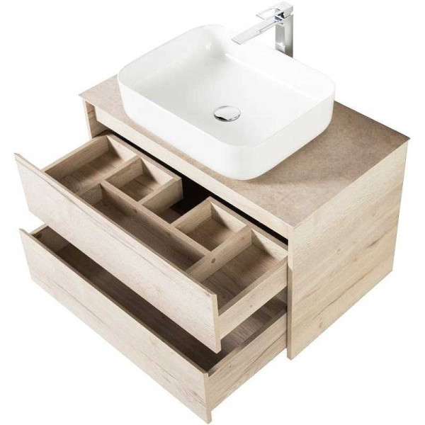 Тумба подвесная BelBagno Kraft 80 Rovere Galifax Bianco (KRAFT-800-2C-SO-RGB) Тумба подвесная BelBagno Kraft 80 Rovere Galifax Bianco (KRAFT-800-2C-SO-RGB)